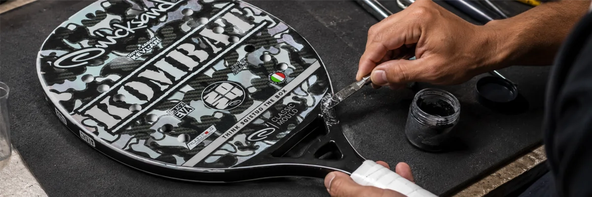 Reparos em raquetes
